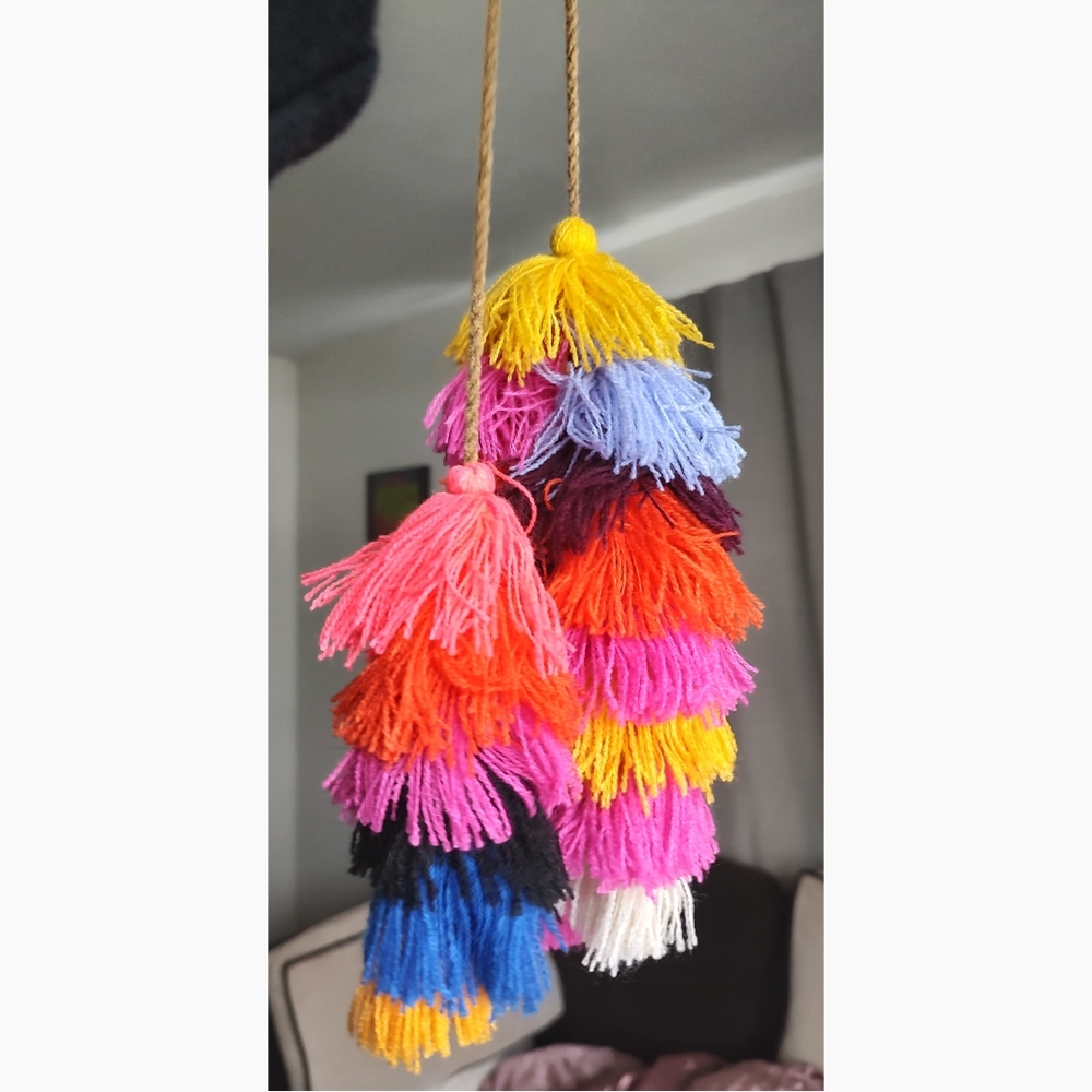 Natural Life Tassel Tie-on